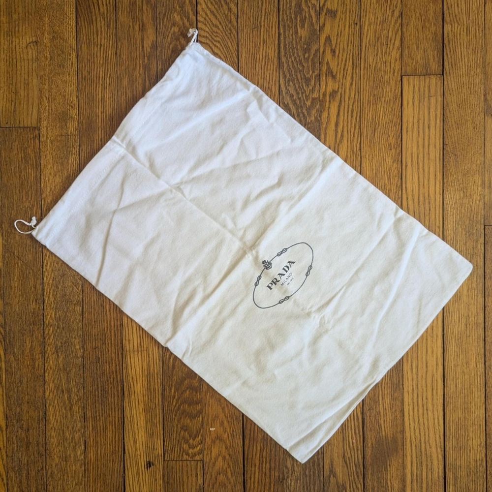 Prada White Dustbag Storage Bag